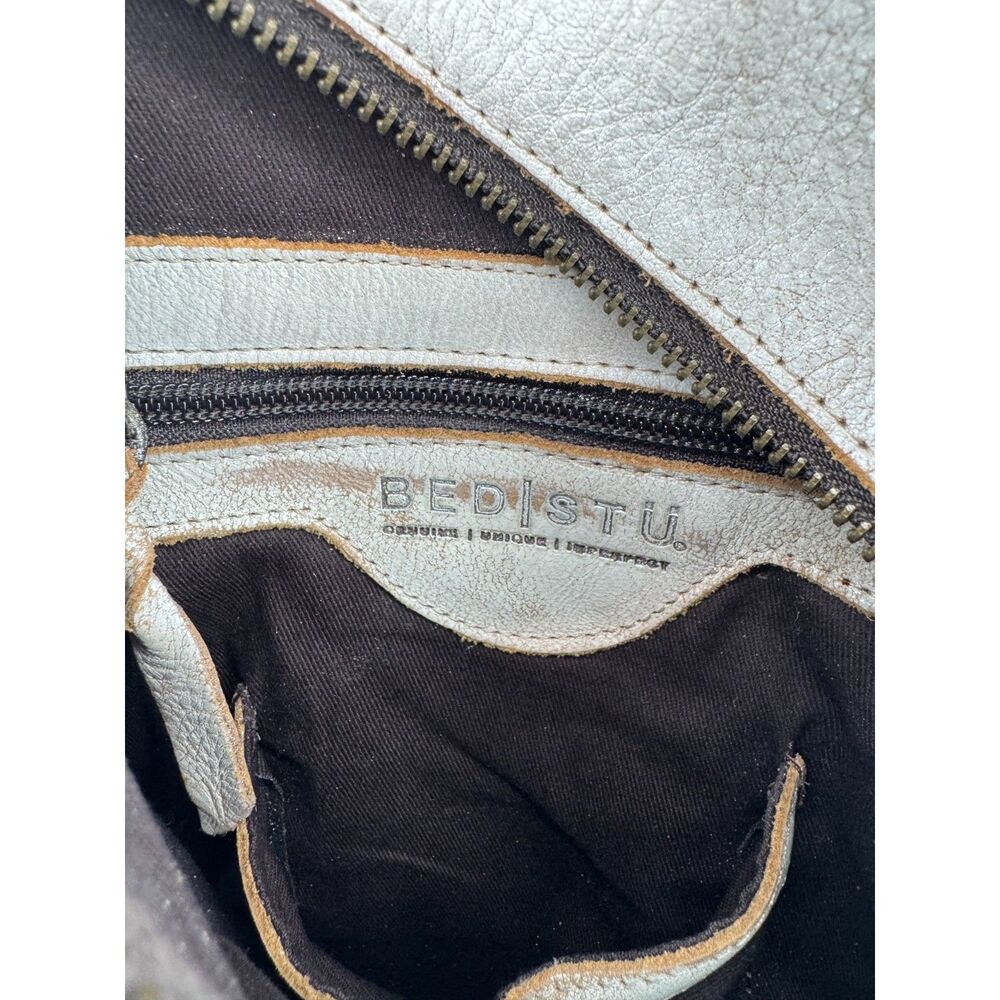 BED STU Andie Sling Leather Crossbody Backpack Nectar Lux - Picture 13 of 16